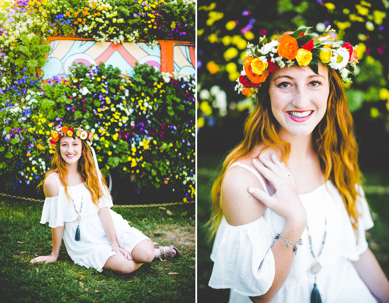 Senior Photographs at the Dallas Arboretum and Botanical Gardens, Lissa Chandler