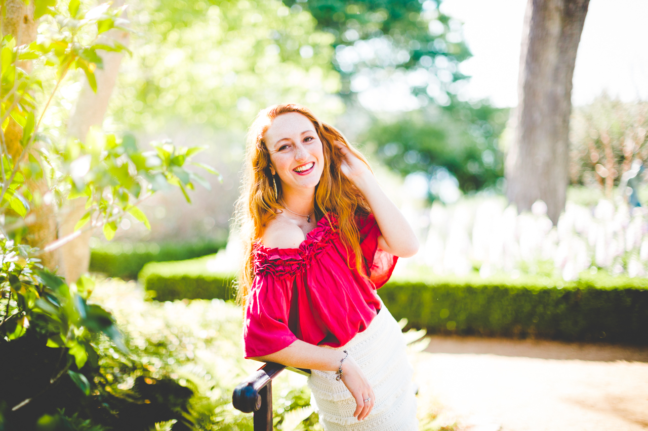 Dallas Senior Session - Emly - NWA Senior Photographer Lissa Chandler-5 Senior Photographs at the Dallas Arboretum and Botanical Gardens, Lissa Chandler