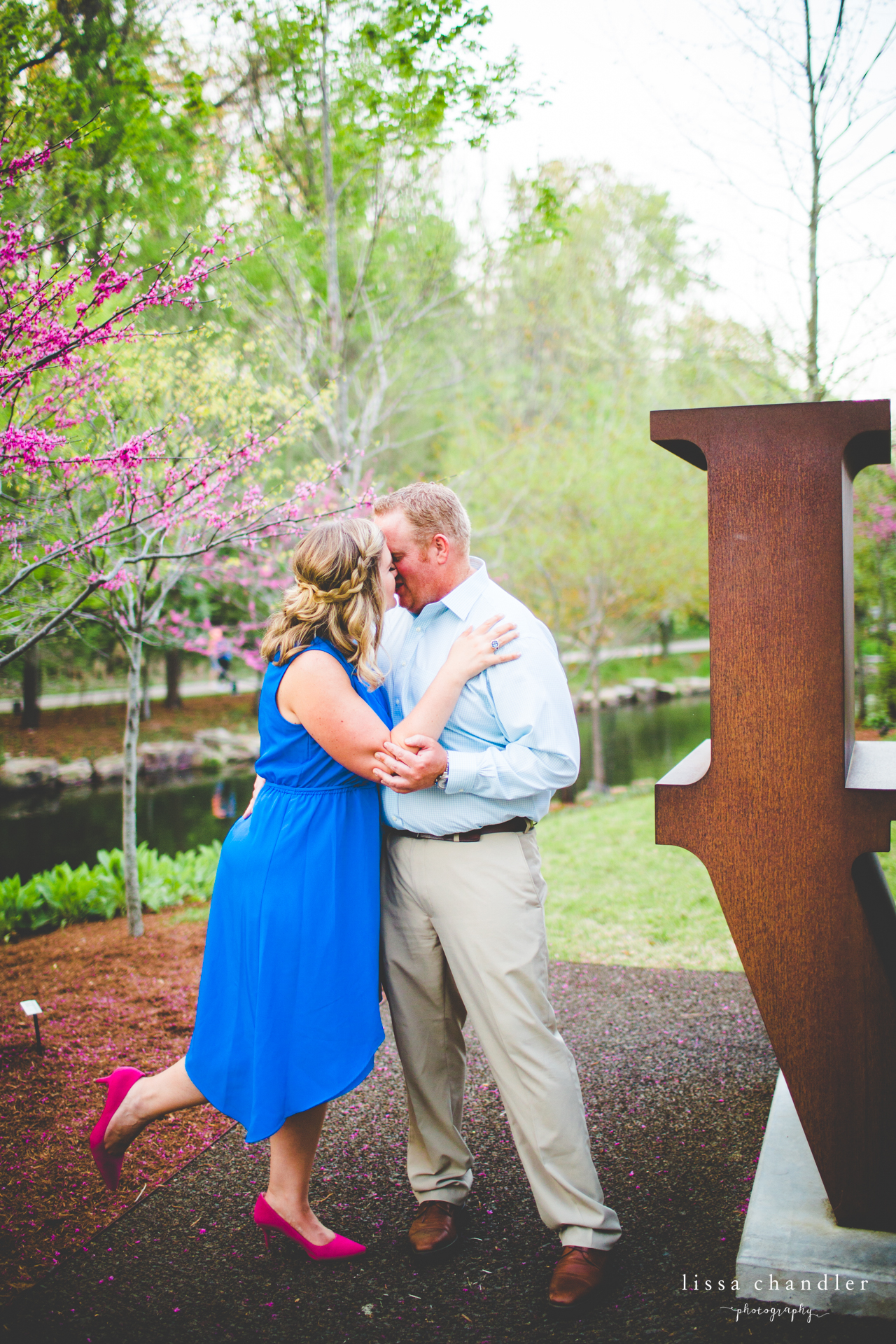 Carolyne and Adam - Springtime Engagement Photographs in Bentonville AR - lissachandler.com-5
