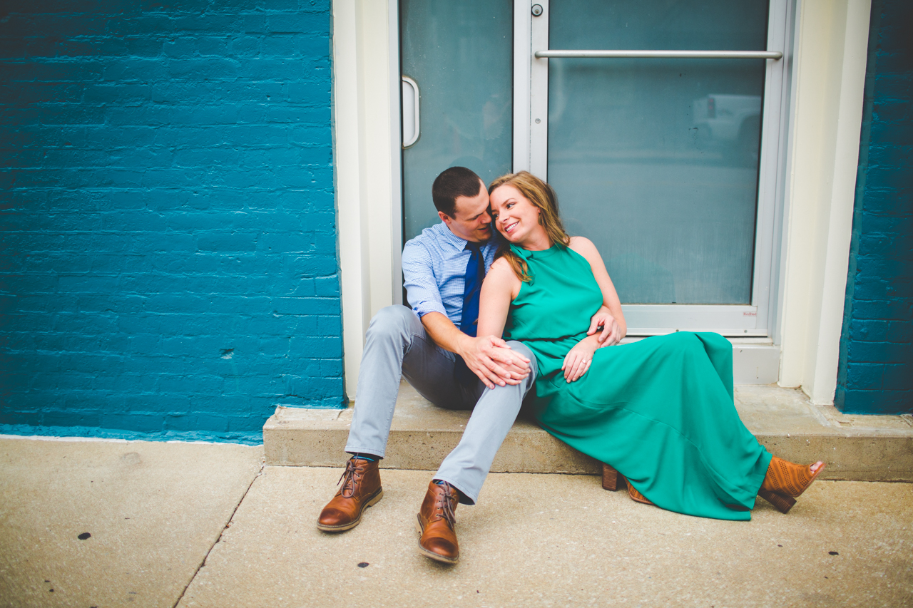 NWA Wedding Photographer in Fayetteville, Spring Engagement Photographs by Lissa Chandler