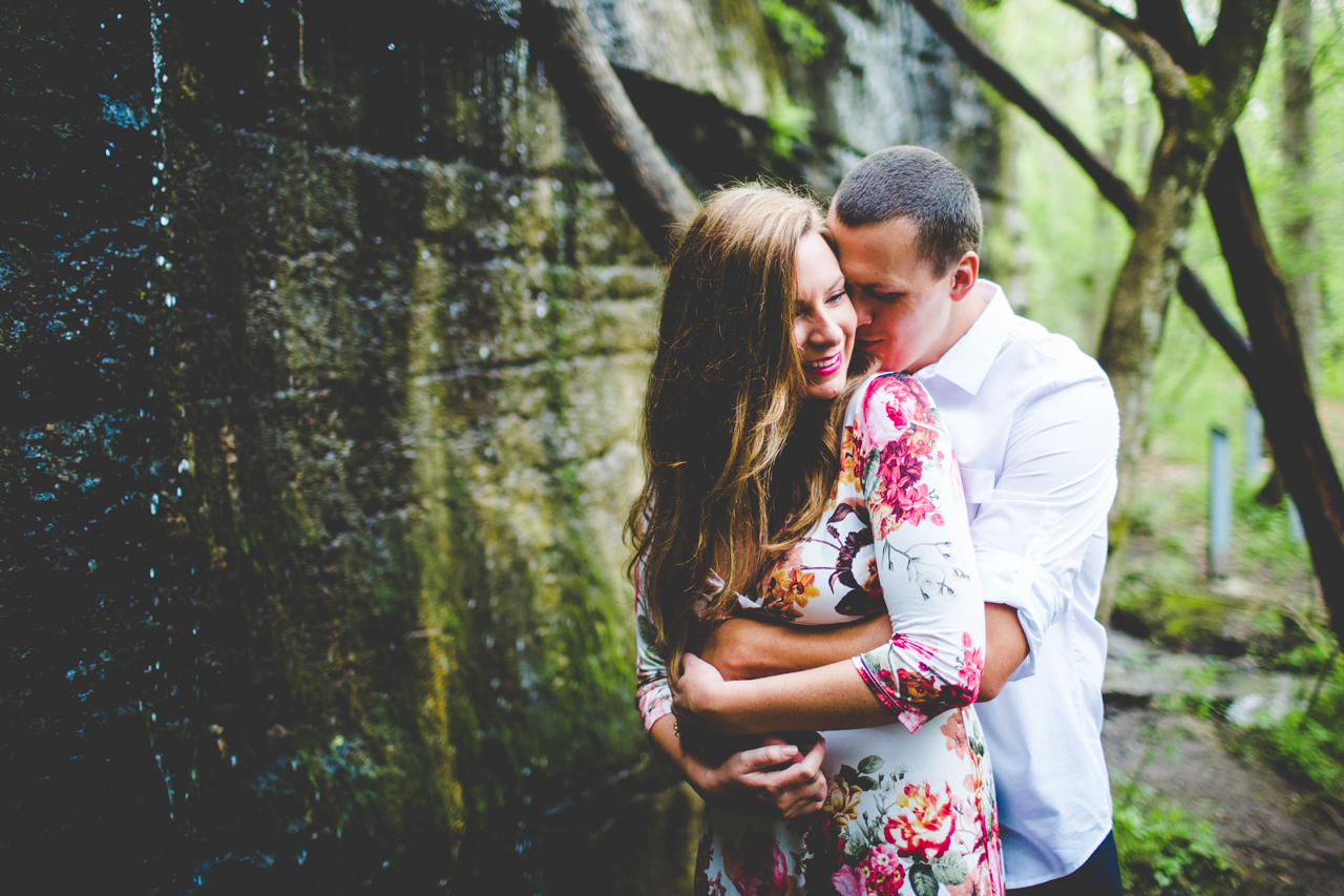 NWA Wedding Photographer in Fayetteville, Spring Engagement Photographs by Lissa Chandler