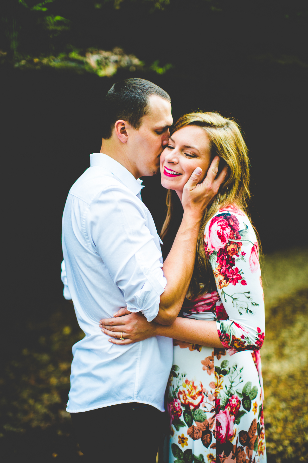 NWA Wedding Photographer in Fayetteville, Spring Engagement Photographs by Lissa Chandler