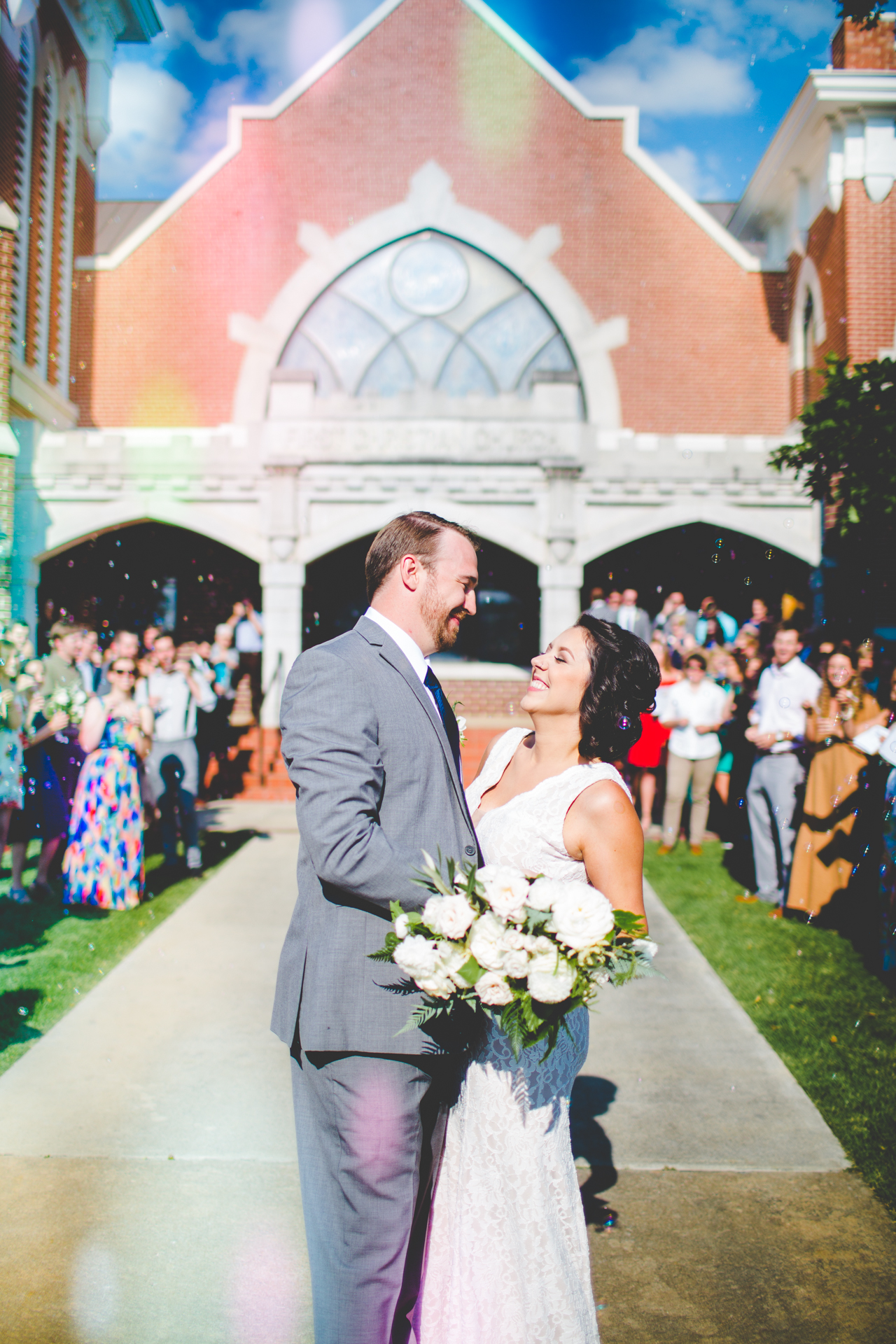 church wedding in northwest arkansas, fayetteville wedding photographer