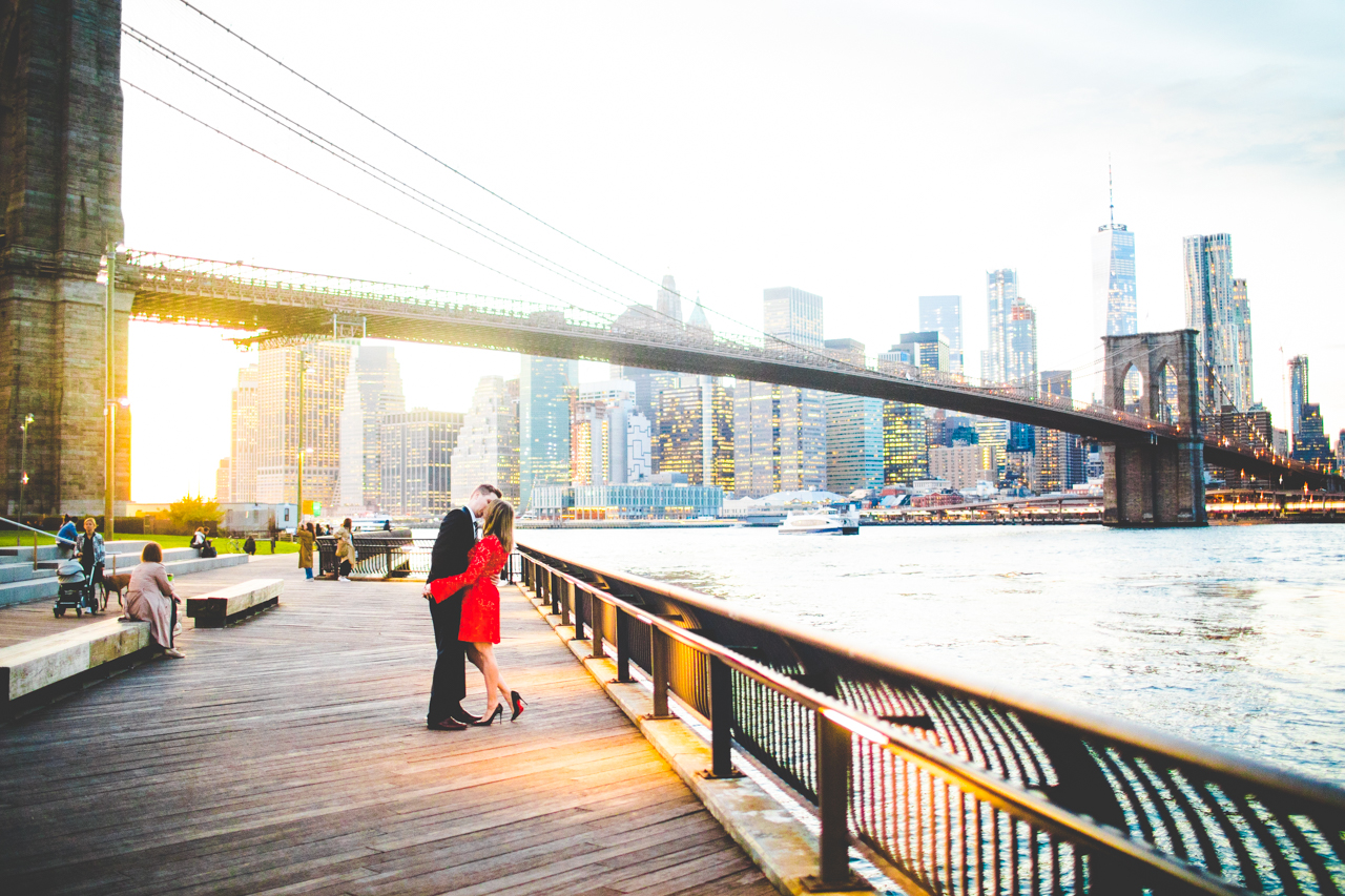 NYC Engagement Session in Fall, NYC Wedding Photographer