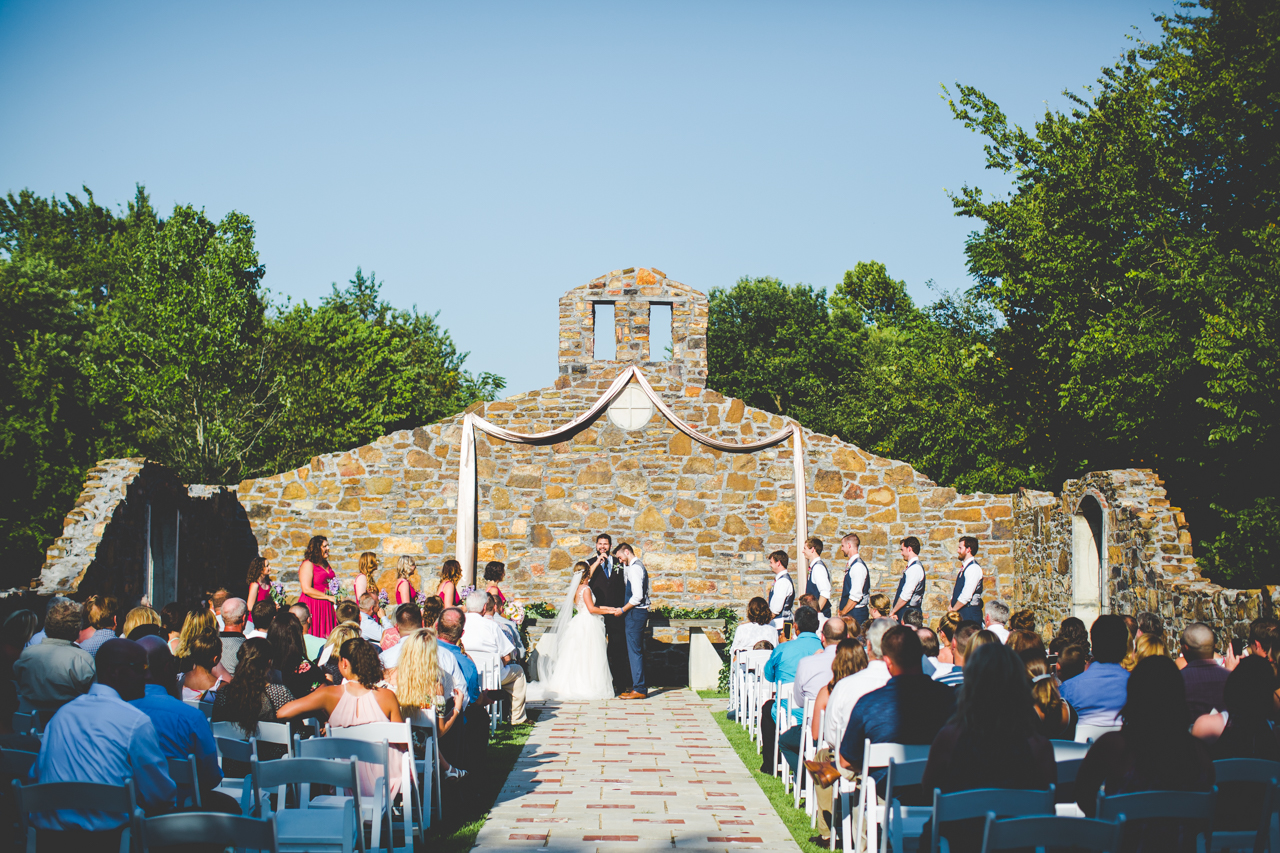 Tuscany inspired wedding at Sassafras Springs Winery and Vineyard