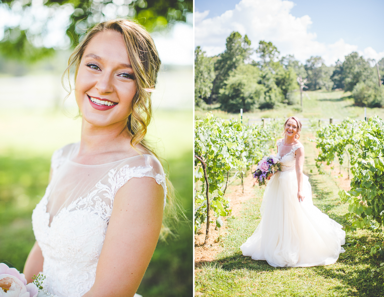 arkansas bride in she said yes wedding dress, sassafras springs wedding