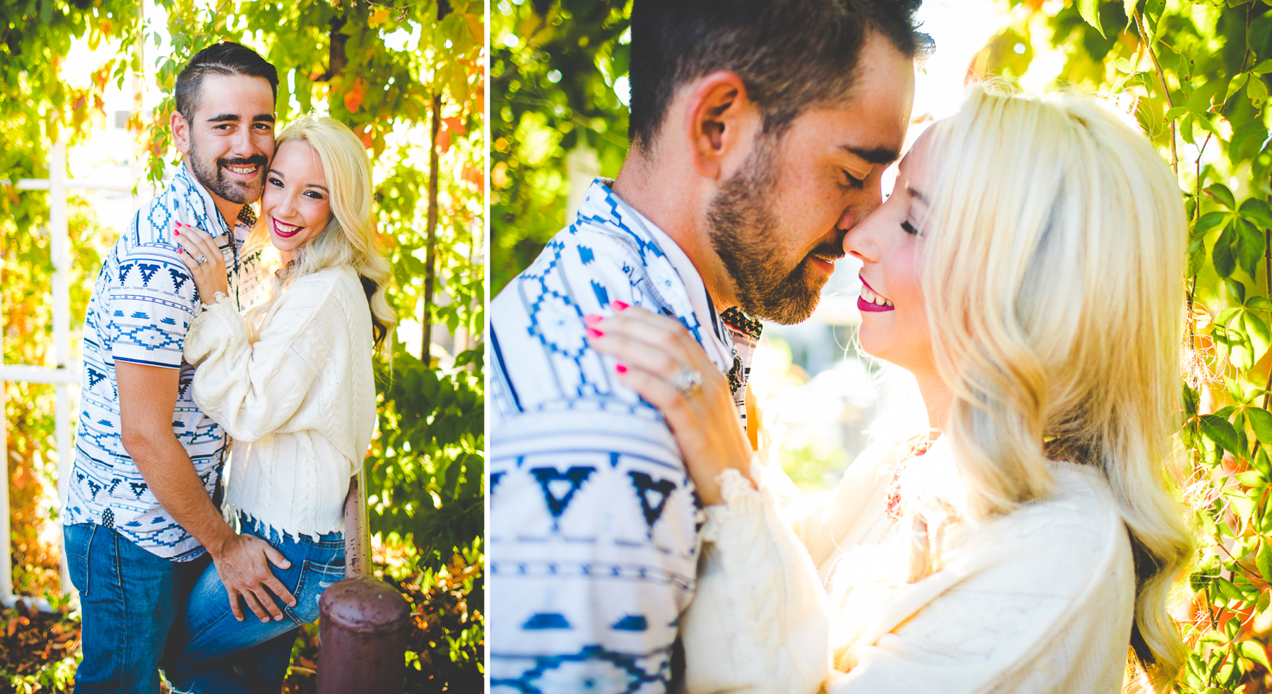 Colorful engagement session in Fayetteville Arkansas | Lissa Chandler Photography 