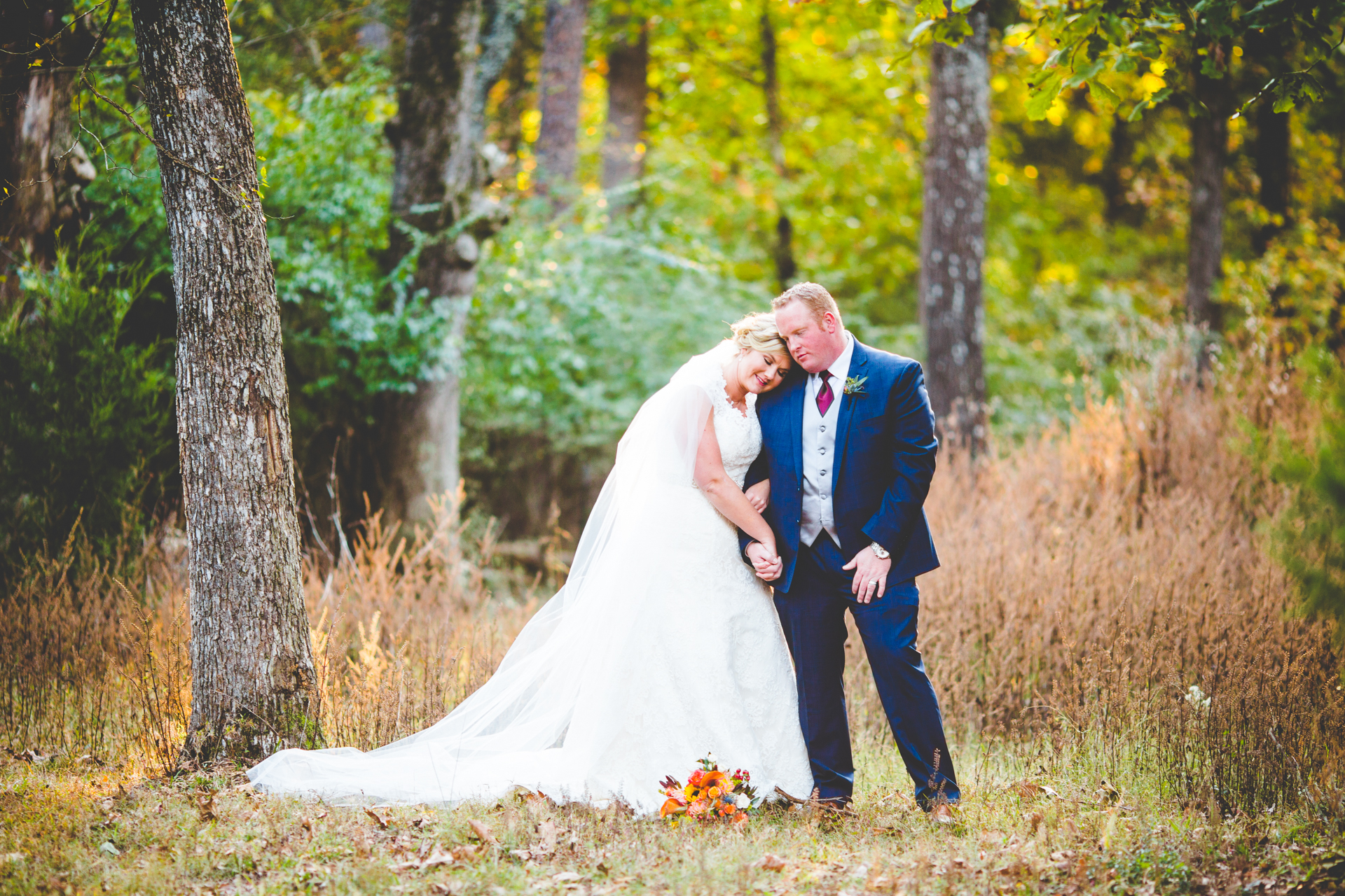 Fayetteville Arkansas Wedding Photographer, Fall Wedding at Pratt Place Barn, Carolyne and Adam-4 Fall Wedding Bride and Groom Portrait and Pratt Place Inn in Fayetteville Arkansas | Lissa Chandler Photography