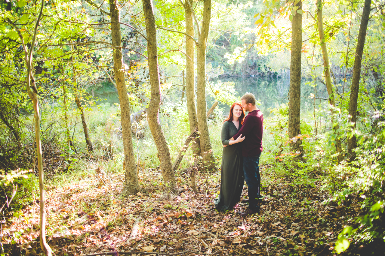 Fall Engagement Session in Fayetteville, Sarah and Levi, lissachandler.com -11