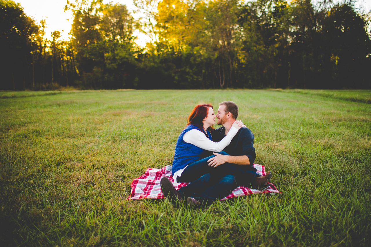 Fall Engagement Session in Fayetteville, Sarah and Levi, lissachandler.com -15