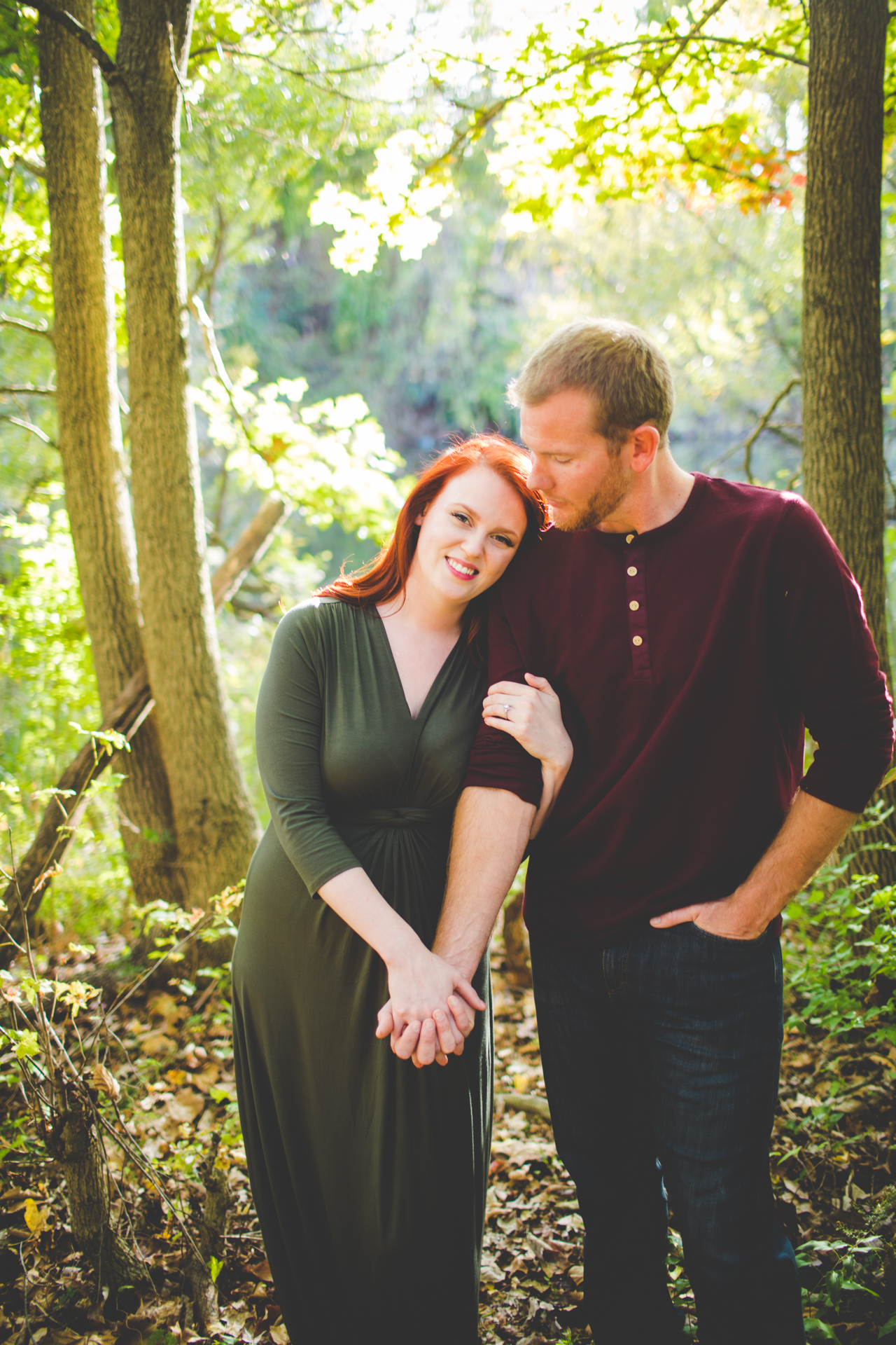 Fall Engagement Session in Fayetteville, Sarah and Levi, lissachandler.com -2