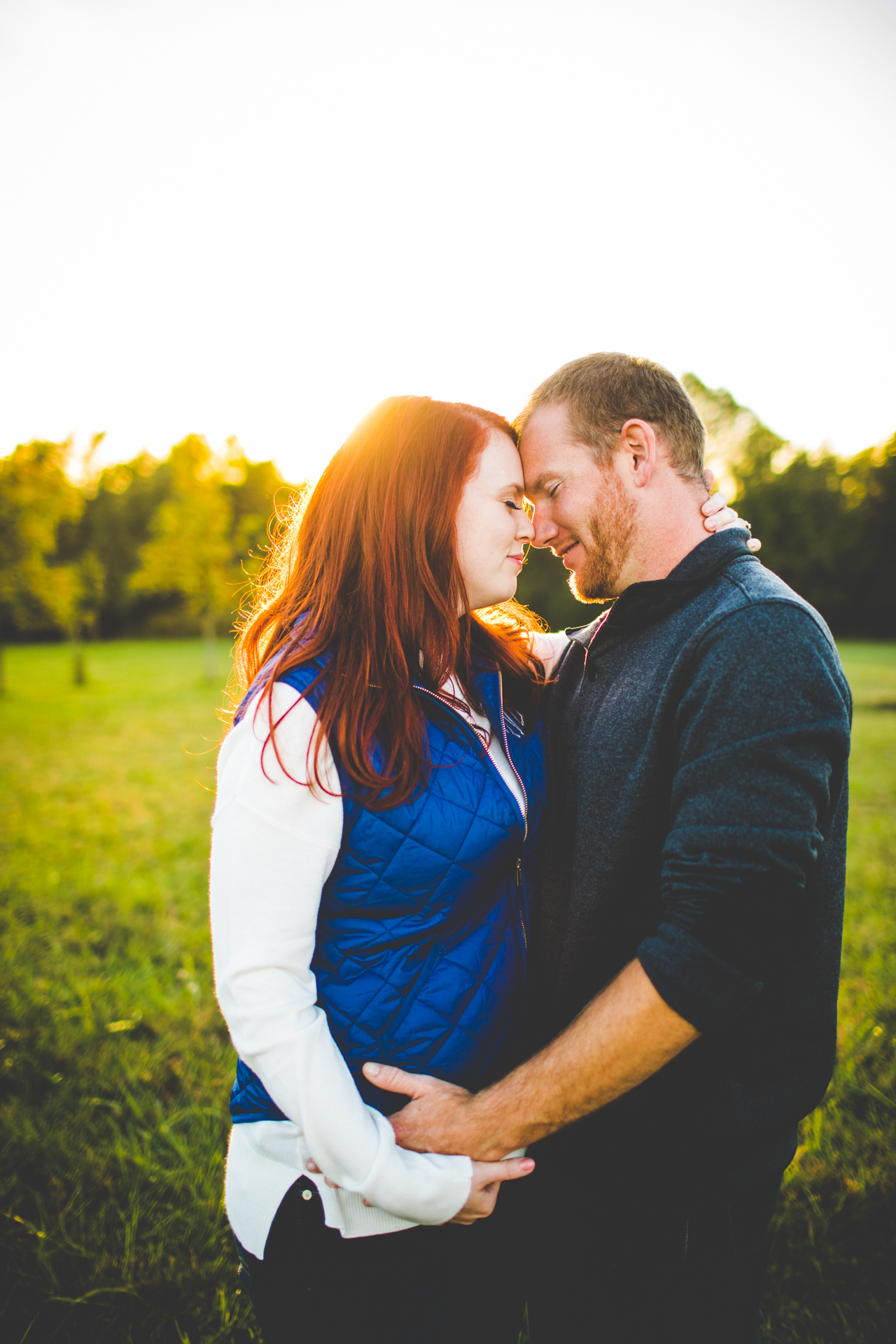 Fall Engagement Session in Fayetteville, Sarah and Levi, lissachandler.com -6