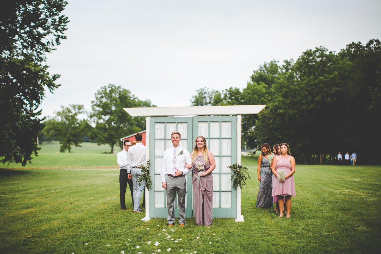 Outdoor Arkansas Wedding in August, Stella Springs Wedding Venue, Austin and Tayla | lissachandler.com-43