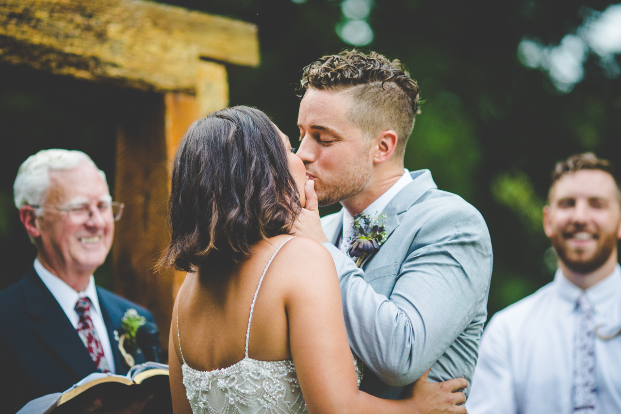 Outdoor Arkansas Wedding in August, Stella Springs Wedding Venue, Austin and Tayla | lissachandler.com-50