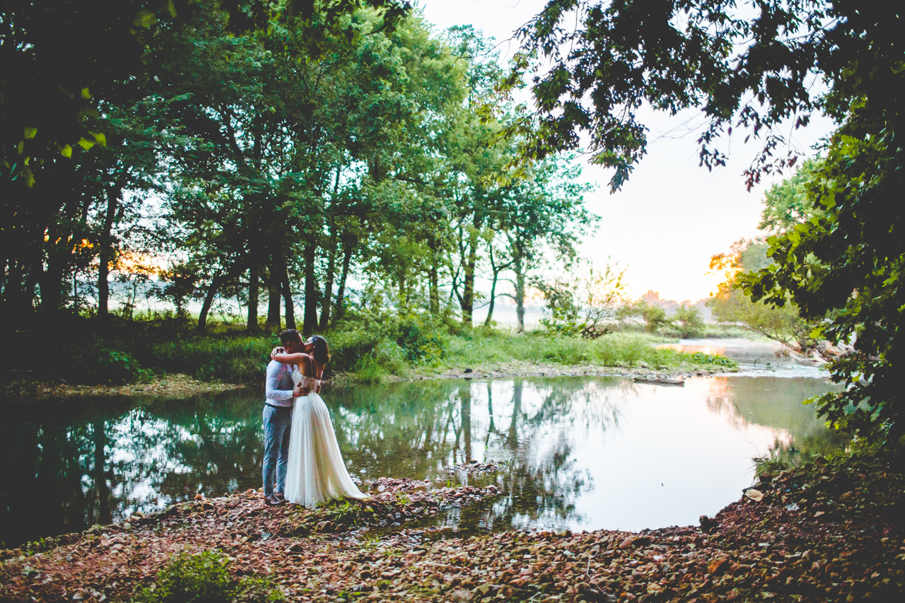 Outdoor Arkansas Wedding in August, Stella Springs Wedding Venue, Austin and Tayla | lissachandler.com-53