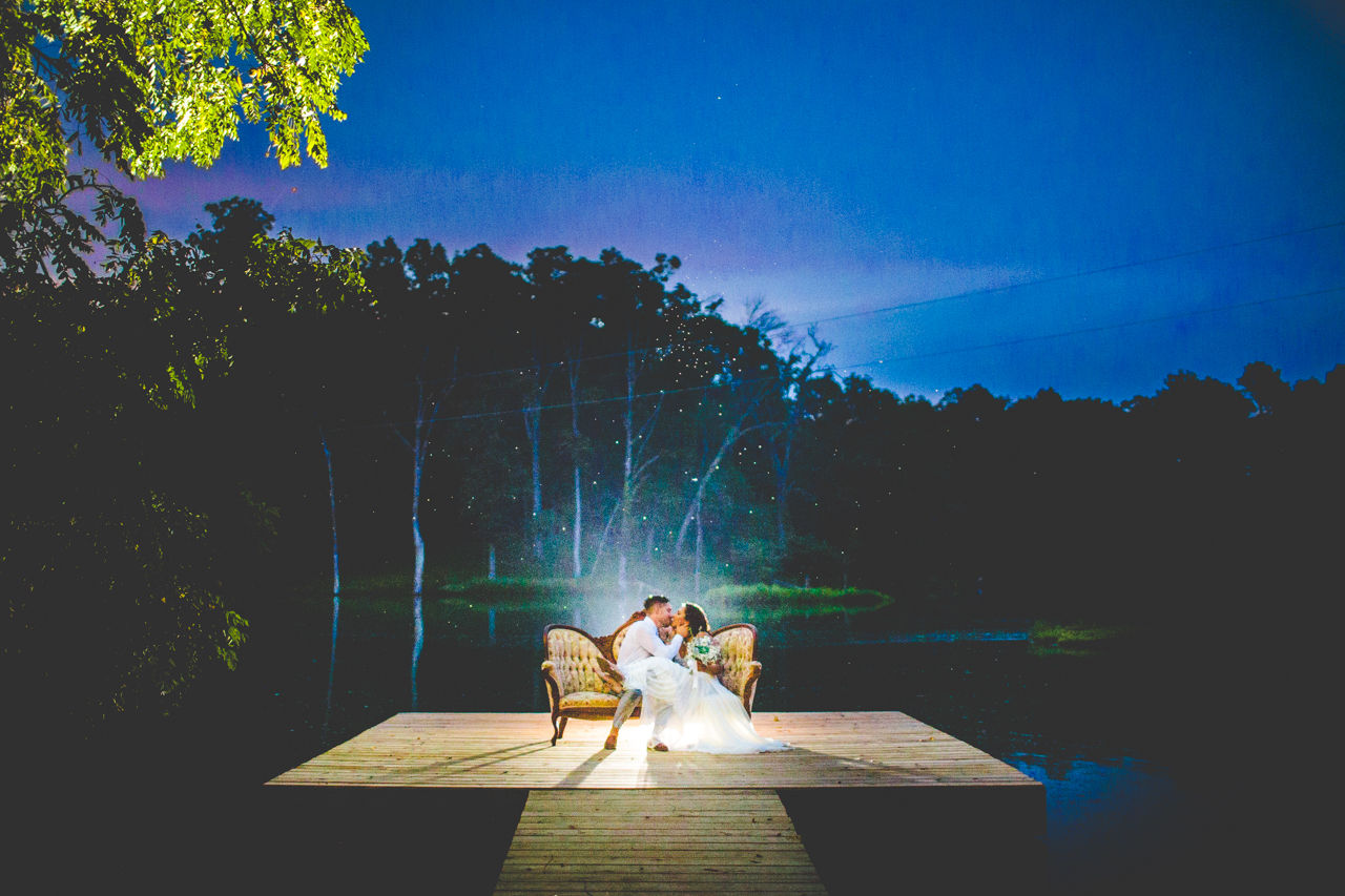 Outdoor Arkansas Wedding in August, Stella Springs Wedding Venue, Austin and Tayla | lissachandler.com-54