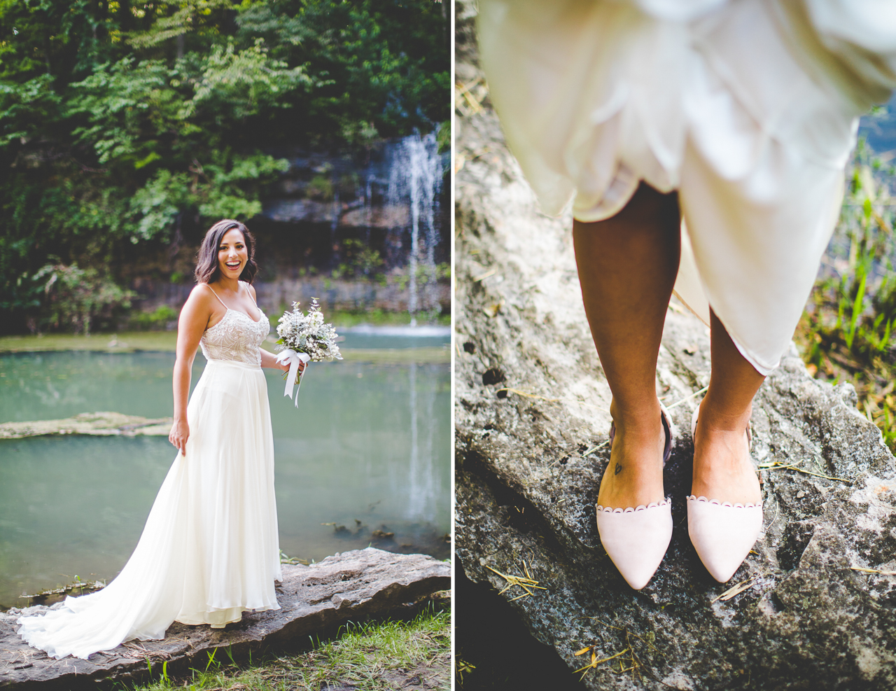 Outdoor Arkansas Wedding in August, Stella Springs Wedding Venue, Austin and Tayla | lissachandler.com-85