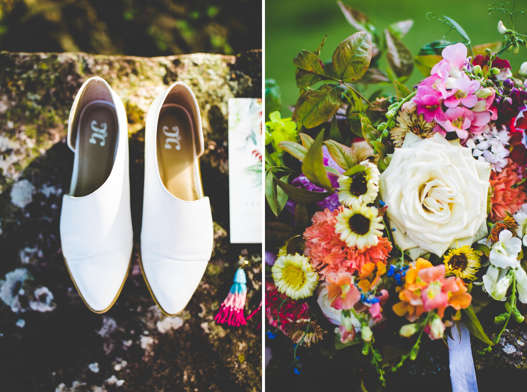 Colorful Inspiration Wedding Shoot by Lissa Chandler + Opal and June