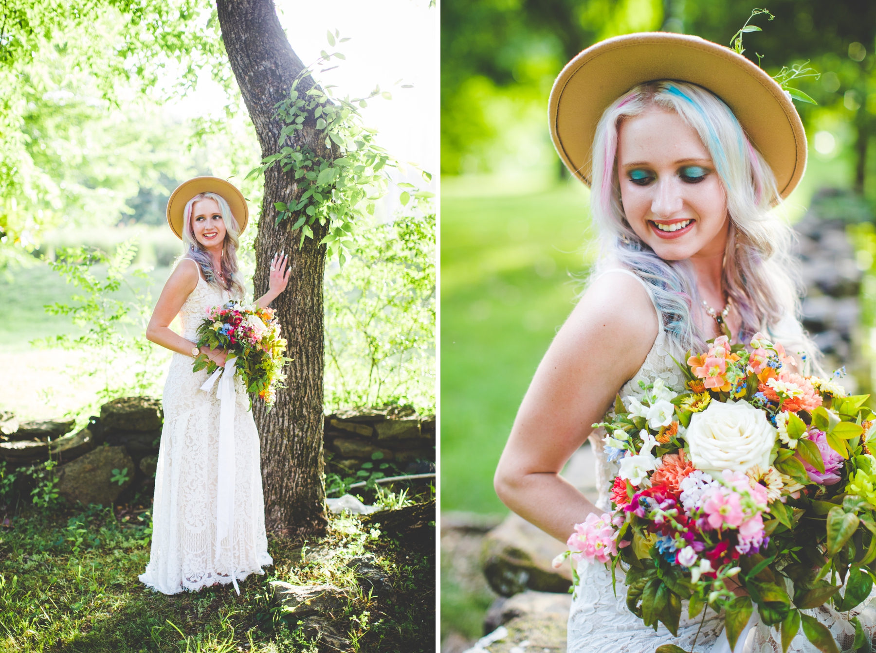 Bohemian Wedding Photography in Fayetteville Arkansas