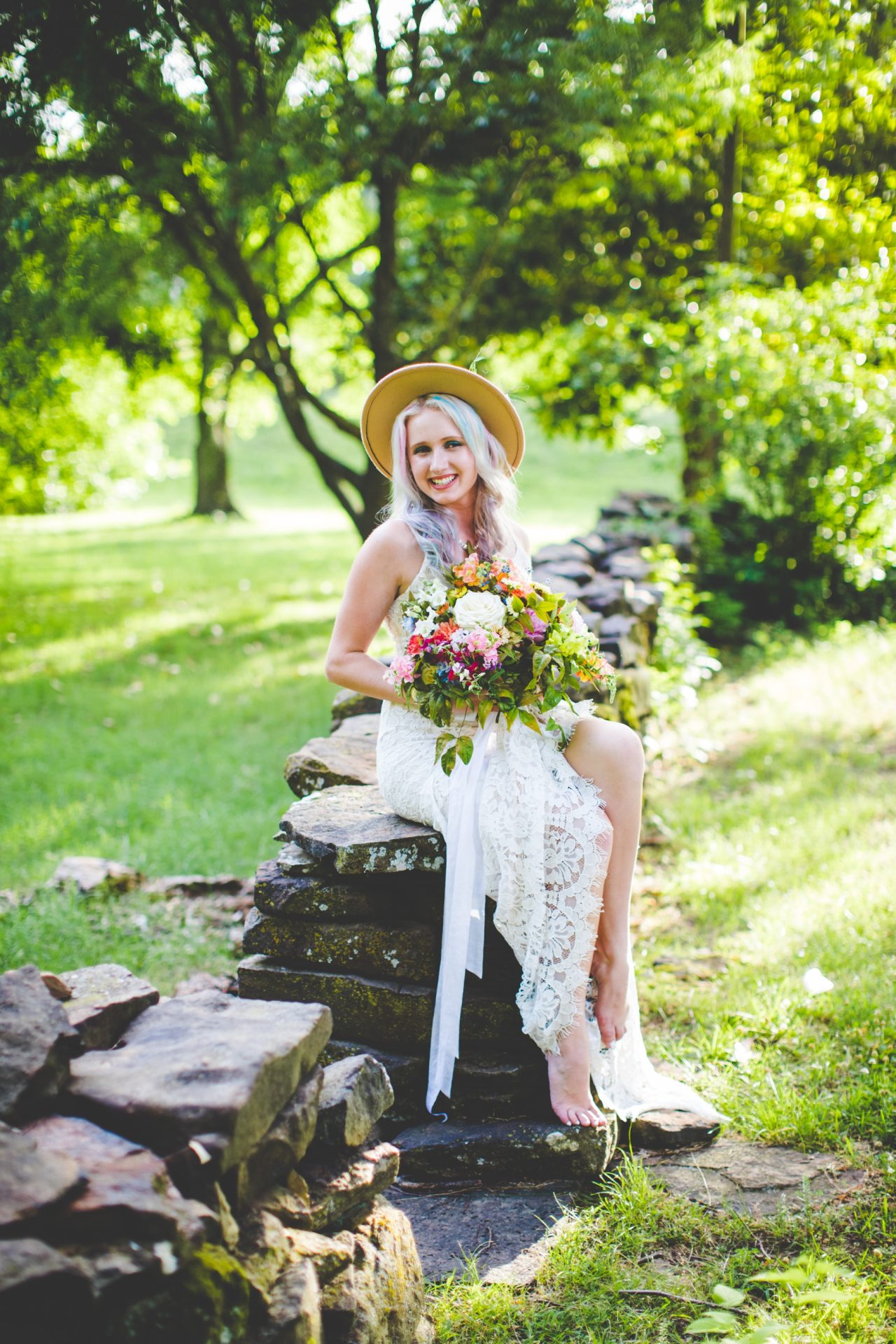 Bohemian Wedding Photography in Fayetteville Arkansas