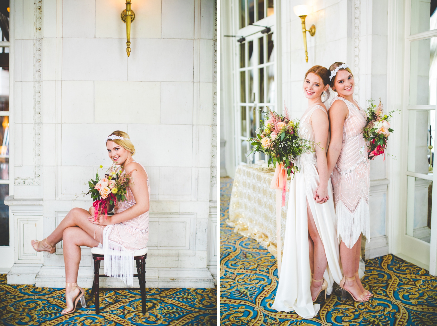 Vintage Inspired Bridesmaid Dresses, Opal and June, Vintage Inspired Photoshoot in Nashville TN, Nashville Wedding Photographer