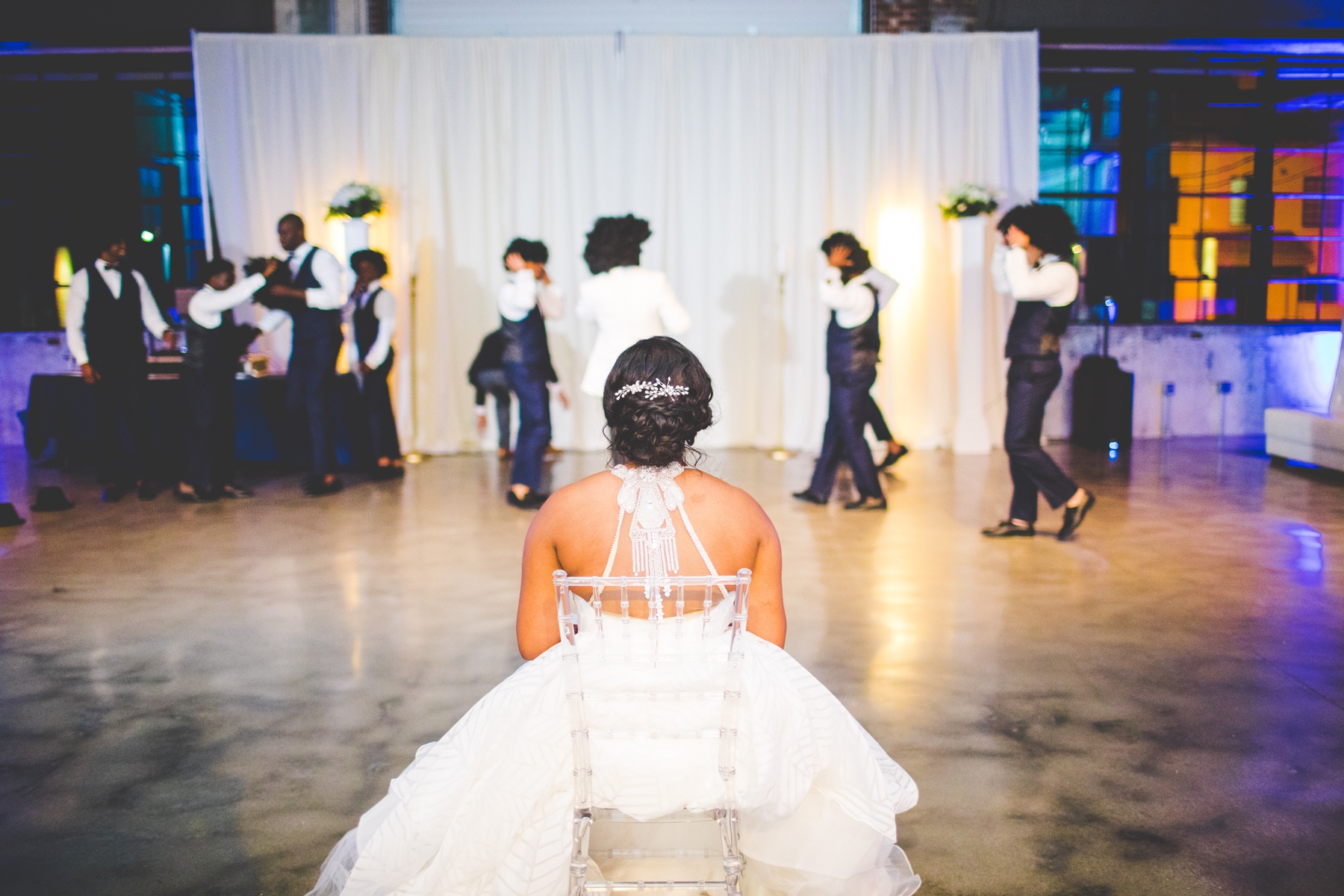 Groomsmen Dance at Wedding Reception, Fun Wedding Reception Ideas, Lissa Chandler Photography