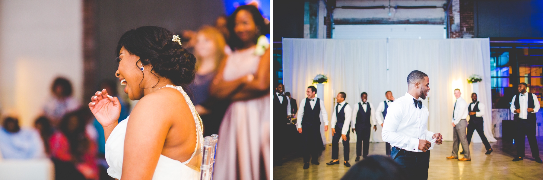 Groomsmen Dance at Wedding Reception, Fun Wedding Reception Ideas, Lissa Chandler Photography