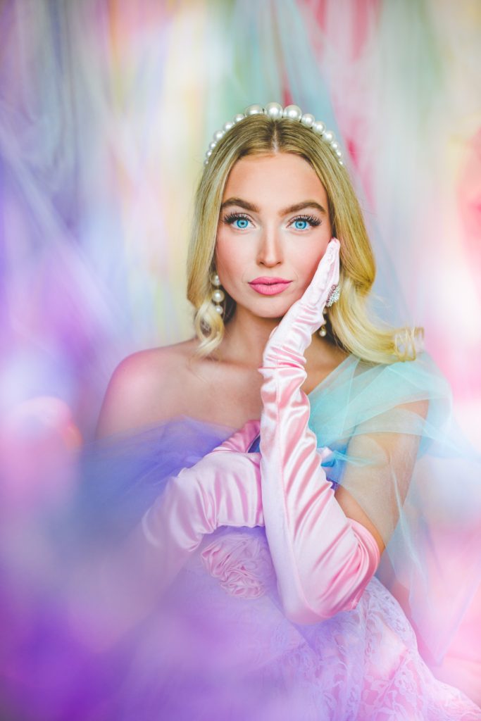 Studio Photography with Flamingos, Fun Model Portraits