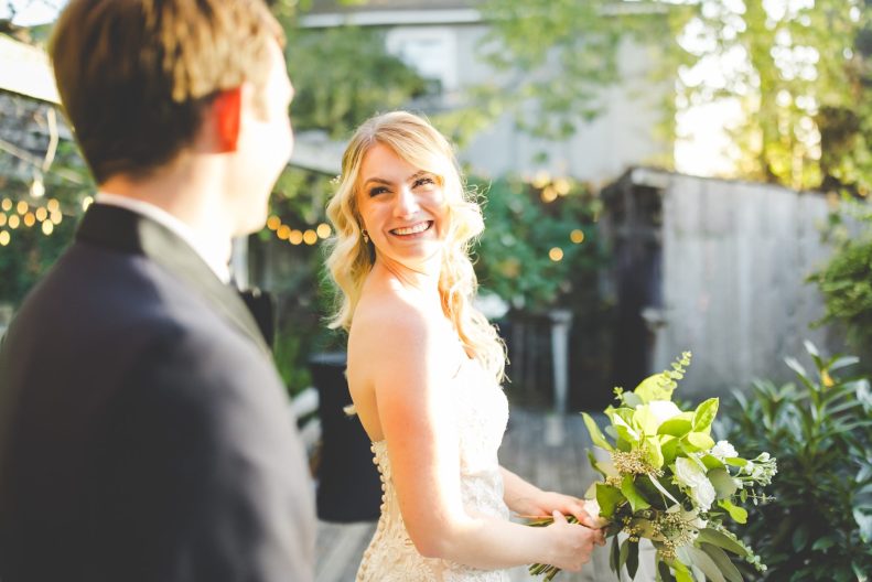 October Wedding on Dickson Street