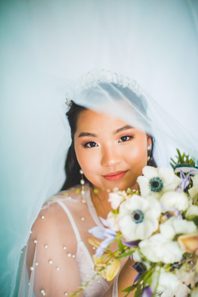 soft bridal editorial