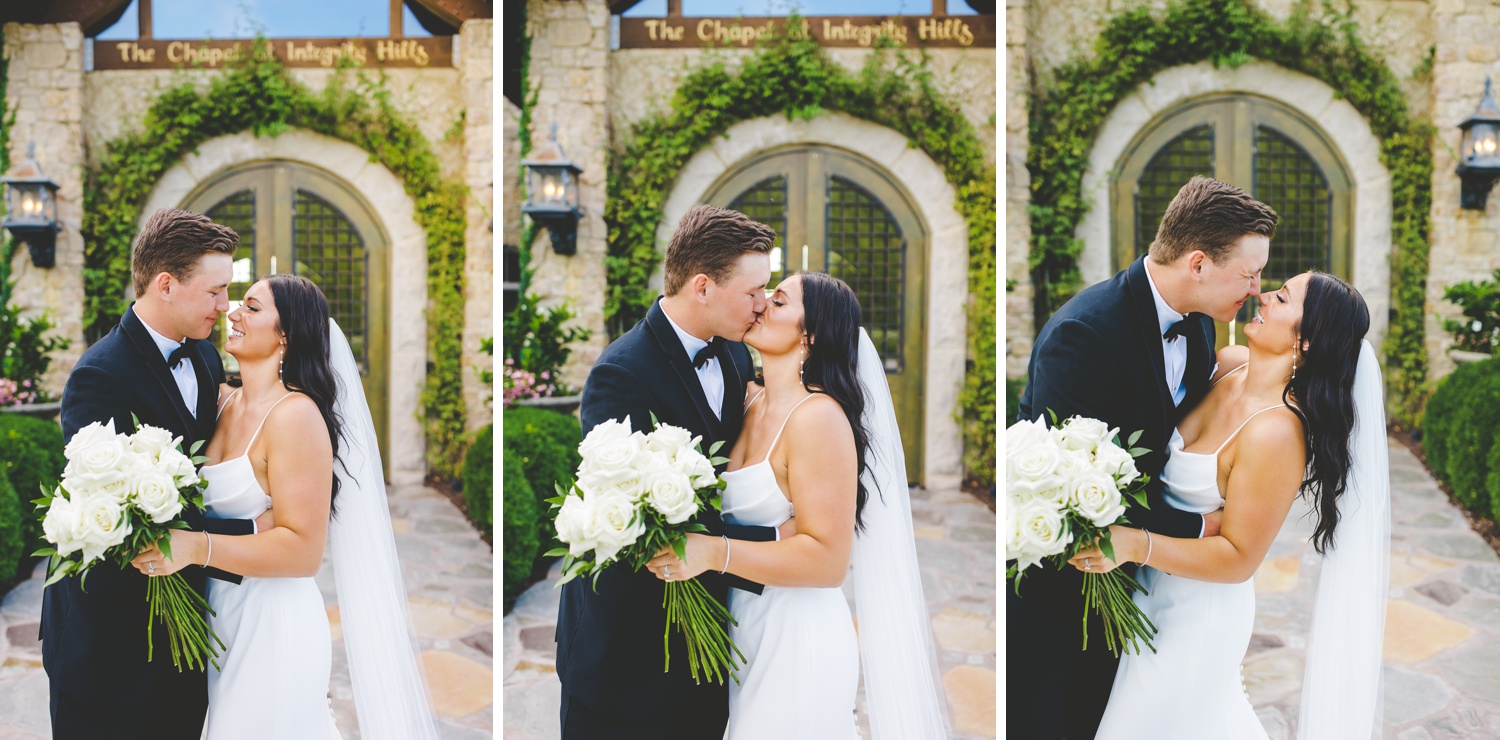 Bride and Groom at Big Cedar Lodge, Lissa Chandler Photography 