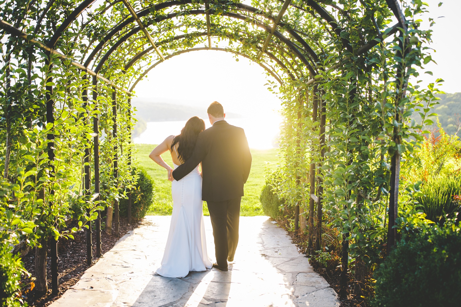 Bride and Groom Sunset Portraits at Big Cedar Lodge