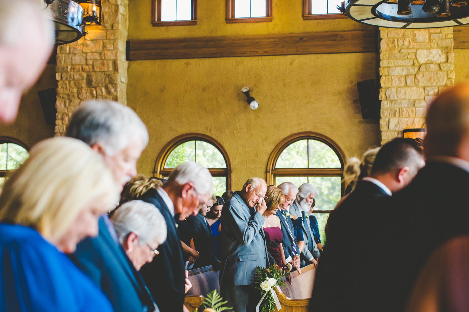 Summer Wedding Ceremony at Big Cedar Lodge