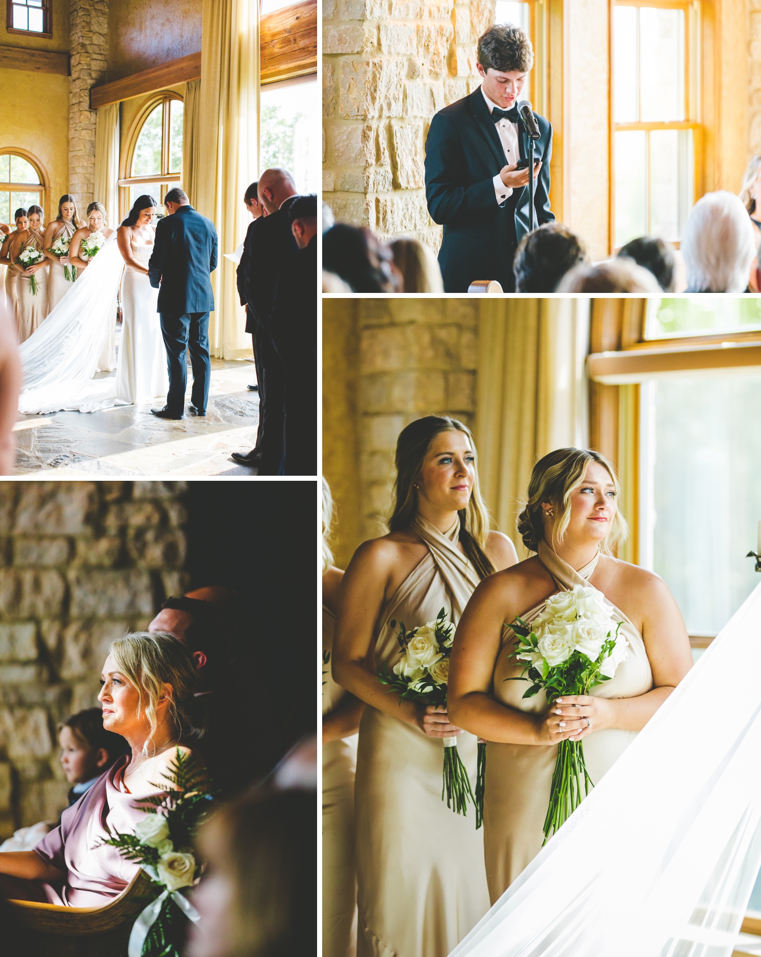 Summer Wedding Ceremony at Big Cedar Lodge