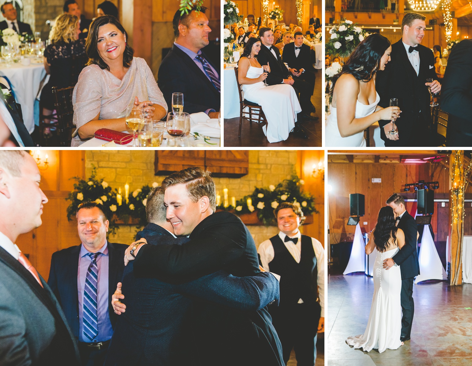 Wedding Reception Dancing Photographs at Big Cedar Lodge in Branson 