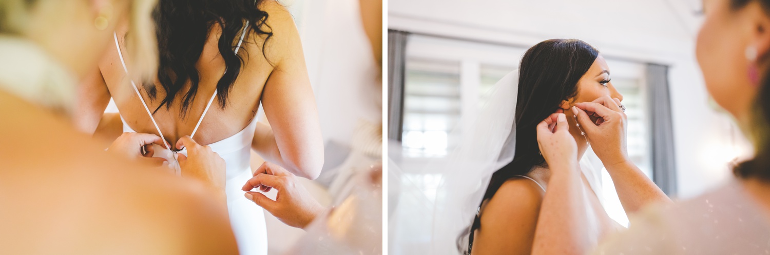 Bride Getting Ready at Big Cedar Lodge in Branson MO