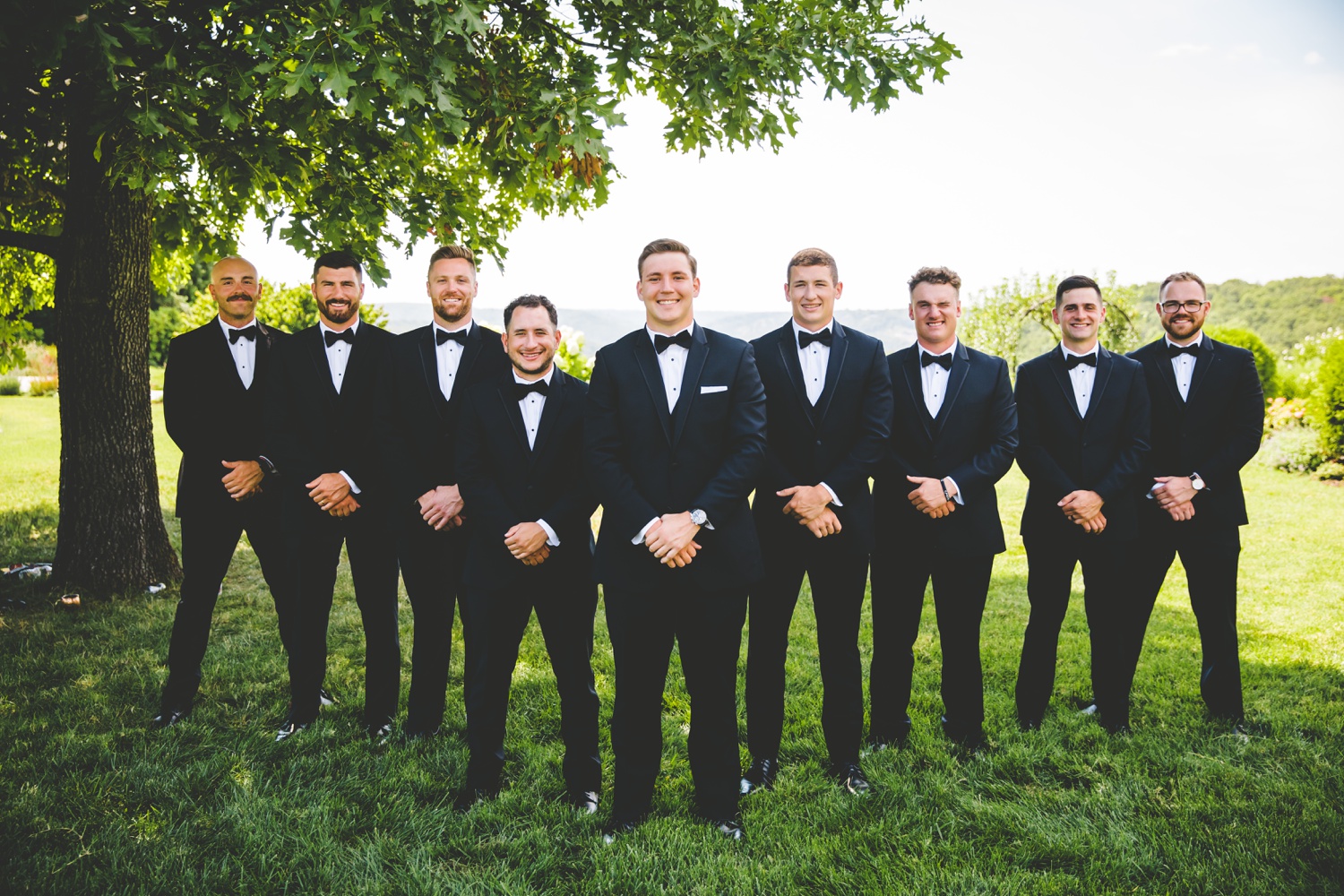 Bridal Party Photographs at Big Cedar Lodge Integrity Hills Wedding