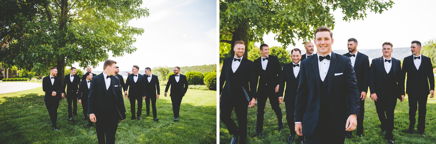 Bridal Party Photographs at Big Cedar Lodge Integrity Hills Wedding