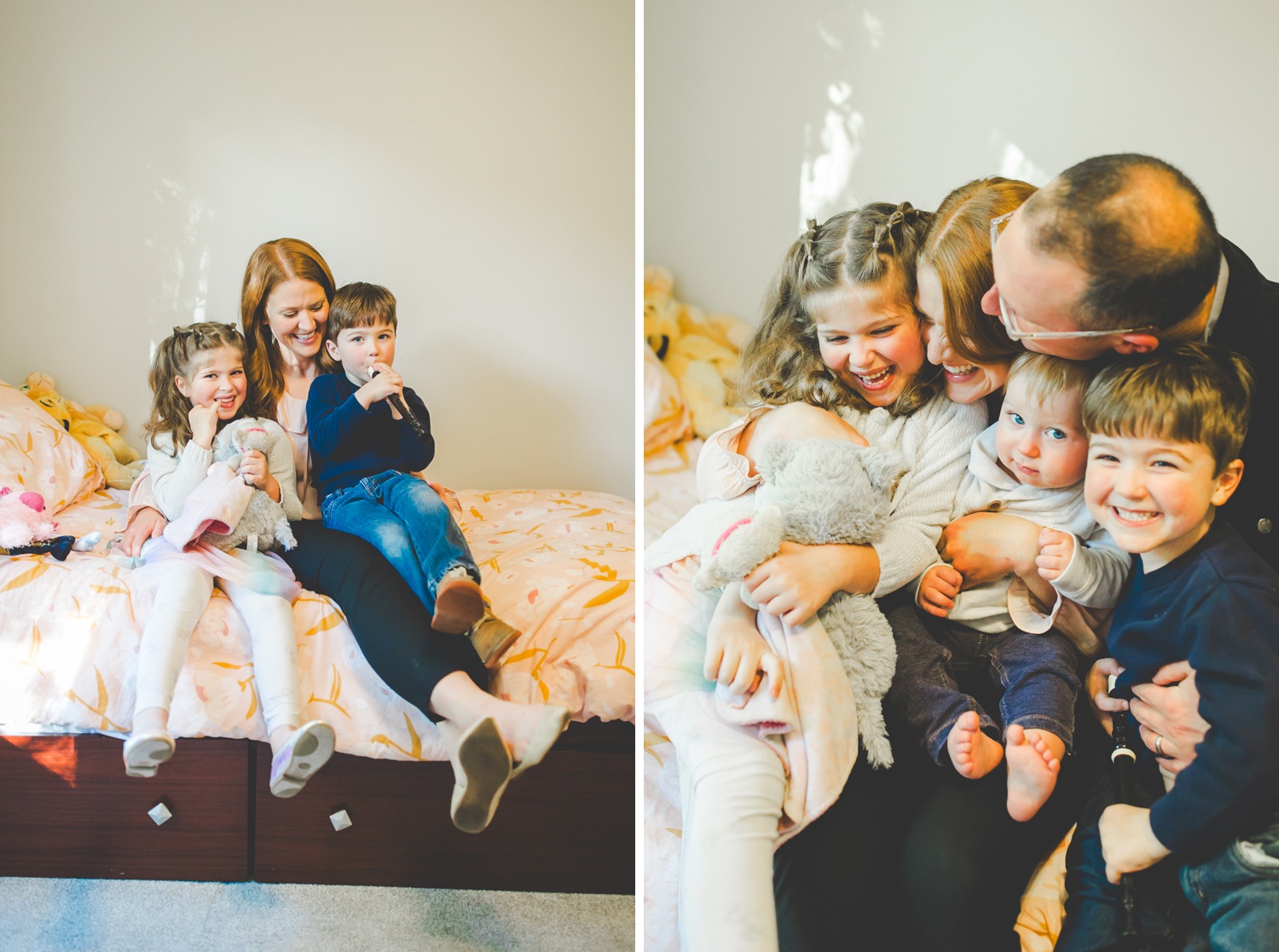 sweet and cozy lifestyle family photography in Northwest Arkansas 