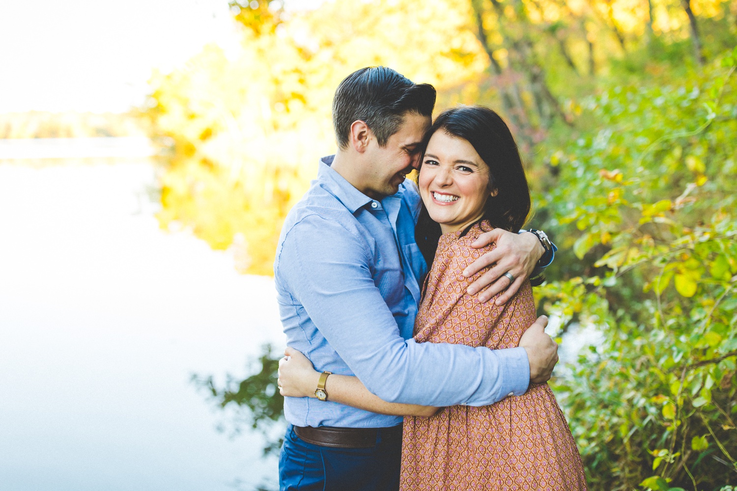 fall engagement photographs in northwest Arkansas by Lissa Chandler 