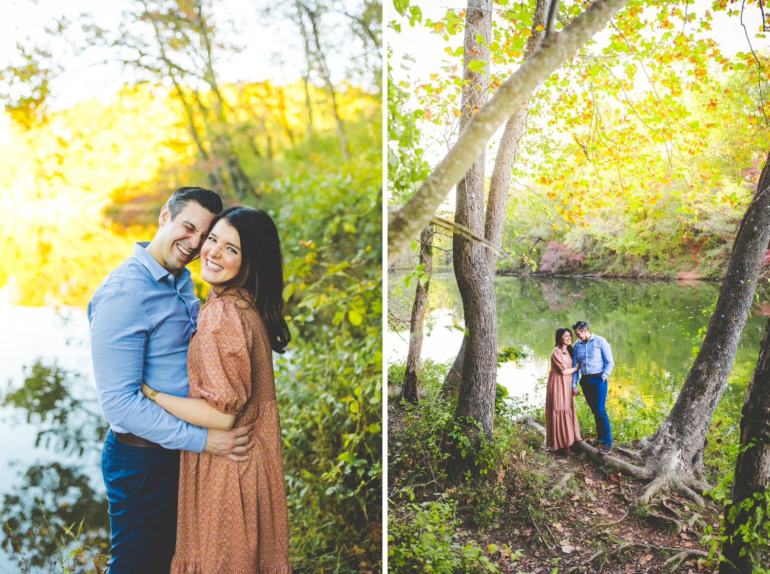 fall engagement photographs in northwest Arkansas by Lissa Chandler 