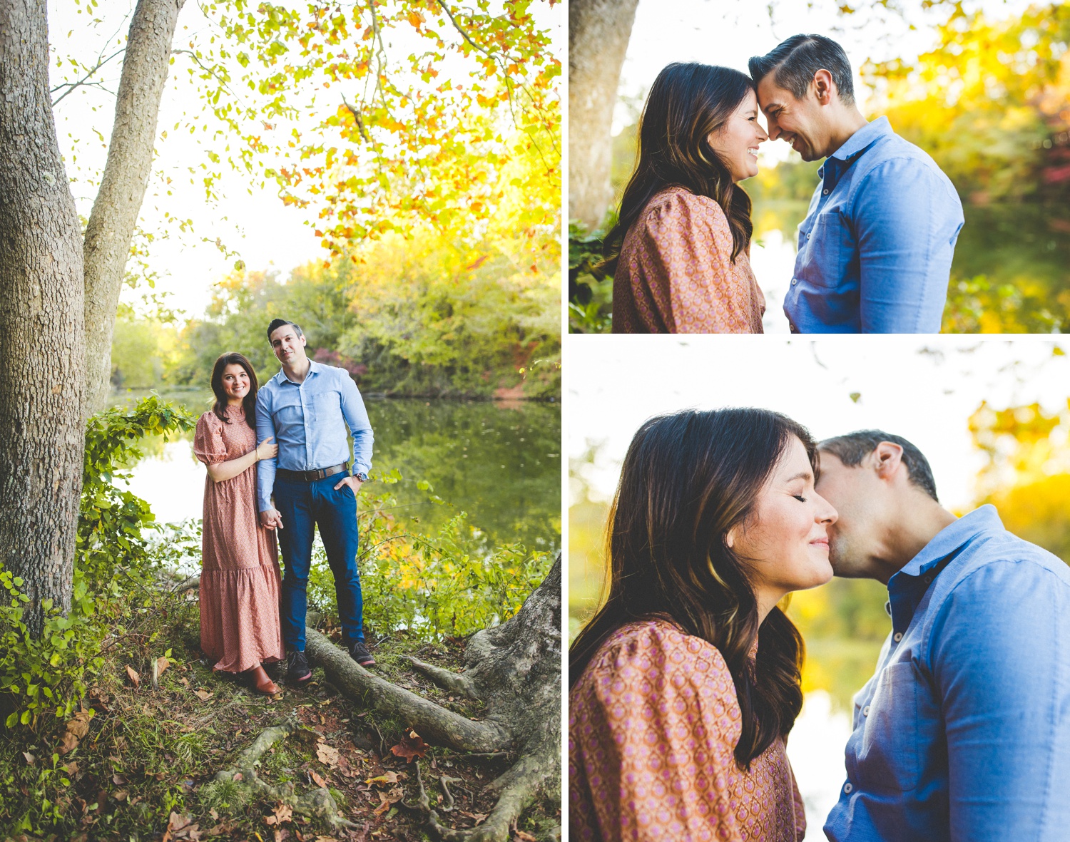 fall anniversary photographs in fayetteville Arkansas by Lissa Chandler 