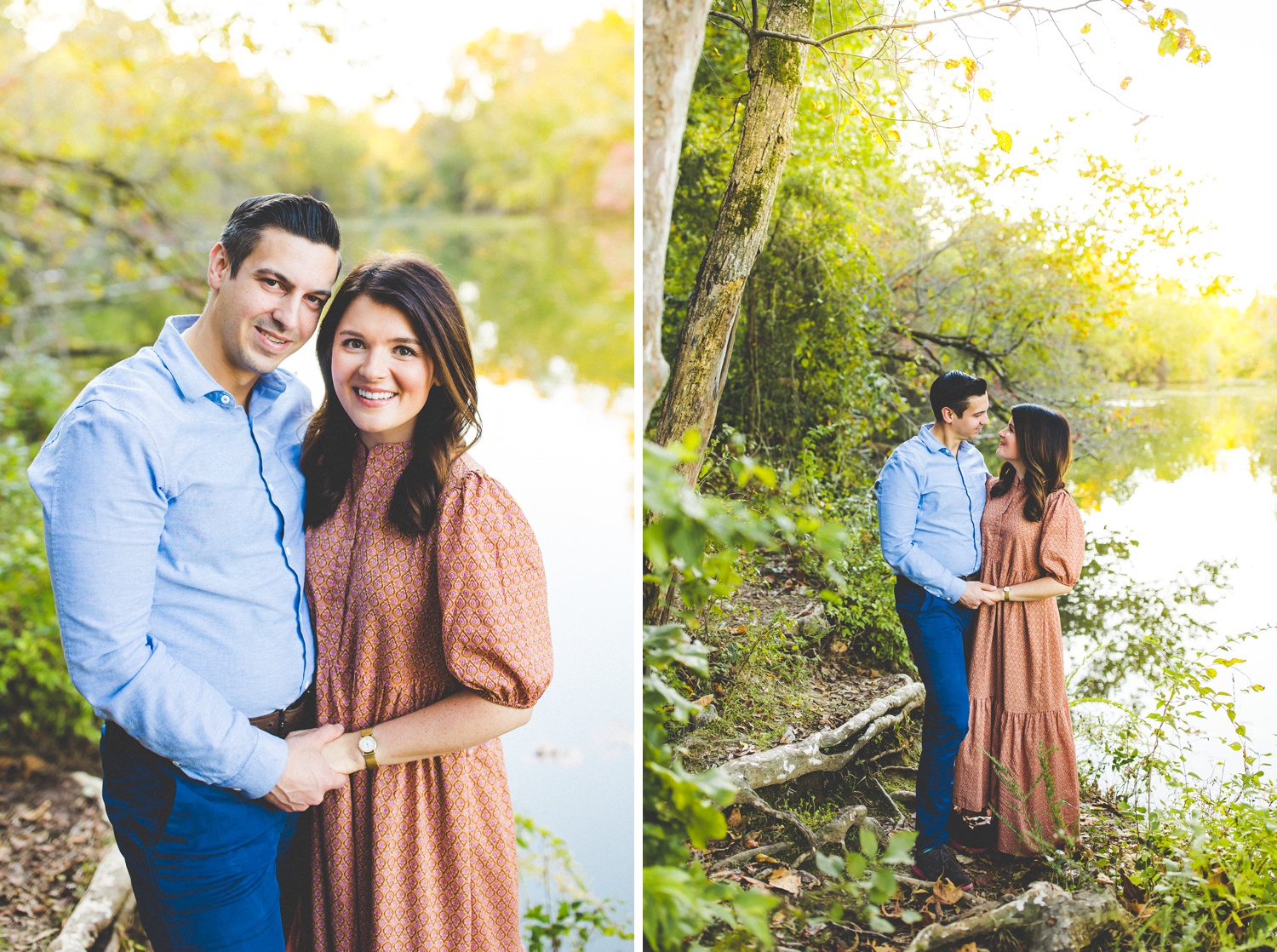 fall anniversary photographs in fayetteville Arkansas by Lissa Chandler 