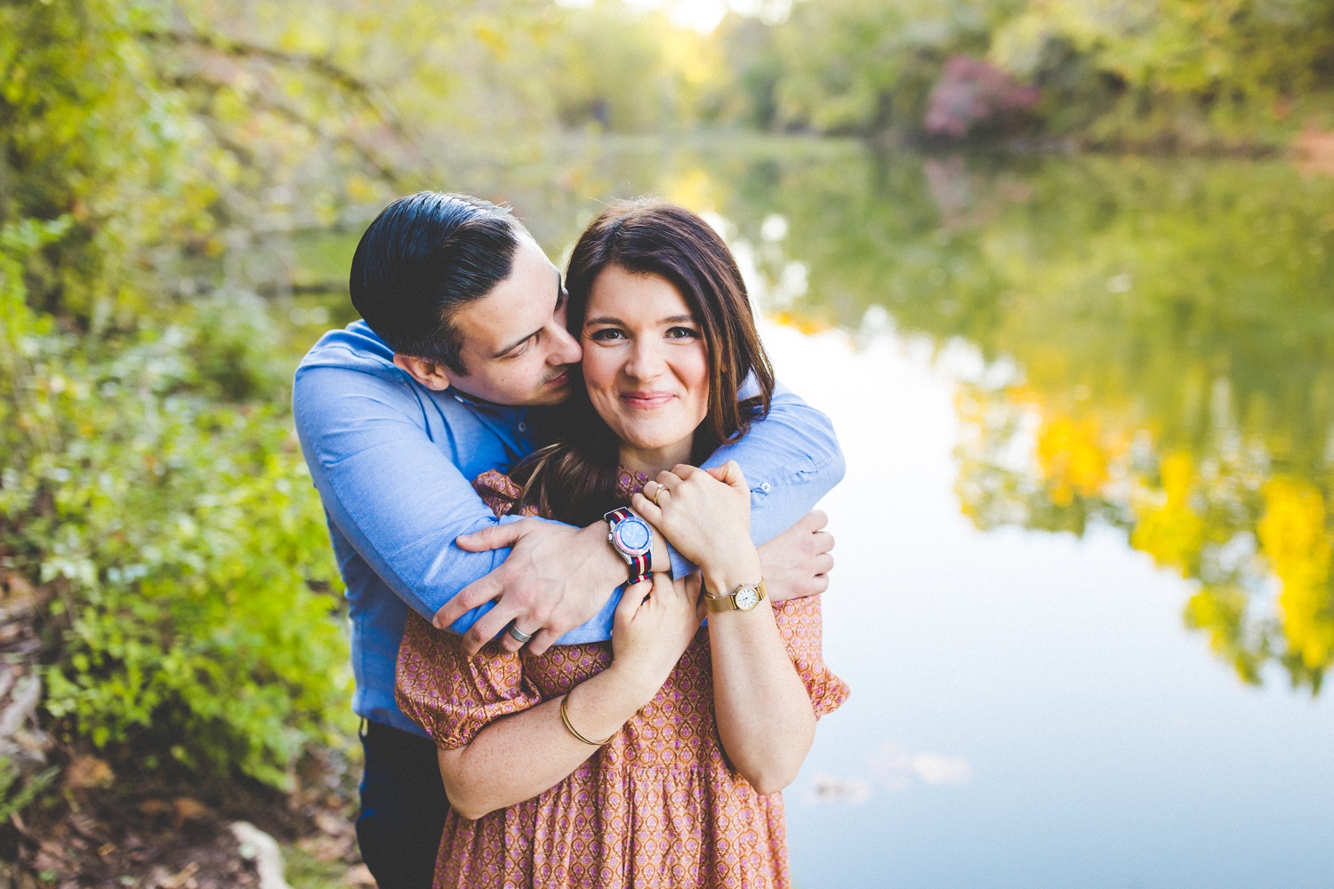 fall anniversary photographs in fayetteville Arkansas by Lissa Chandler 