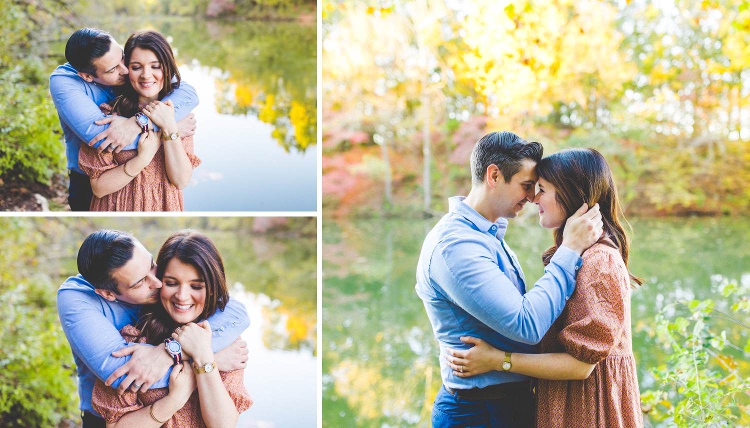 fall anniversary photographs in fayetteville Arkansas by Lissa Chandler 