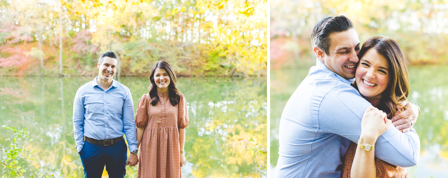 fall anniversary photographs in fayetteville Arkansas by Lissa Chandler 