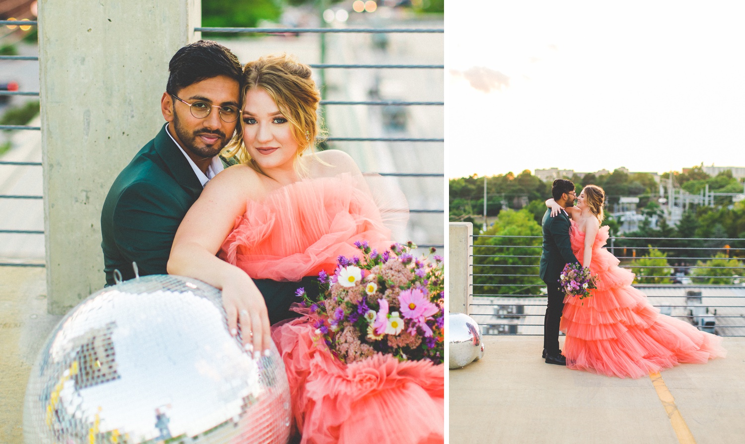 colorful wedding photography in Arkansas by Lissa Chandler 