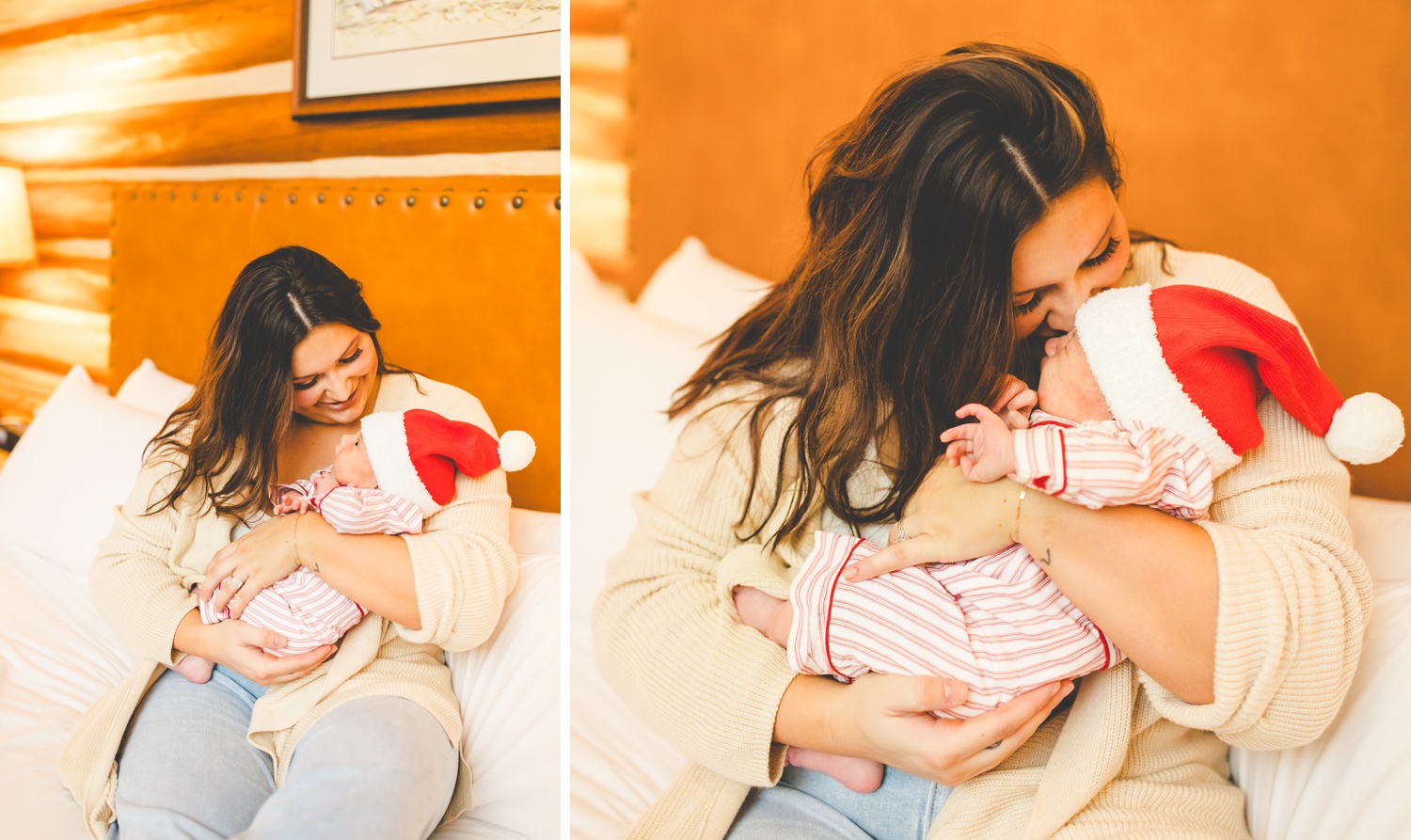 Nineties Aesthetic Christmas Family Photos at Big Cedar Lodge