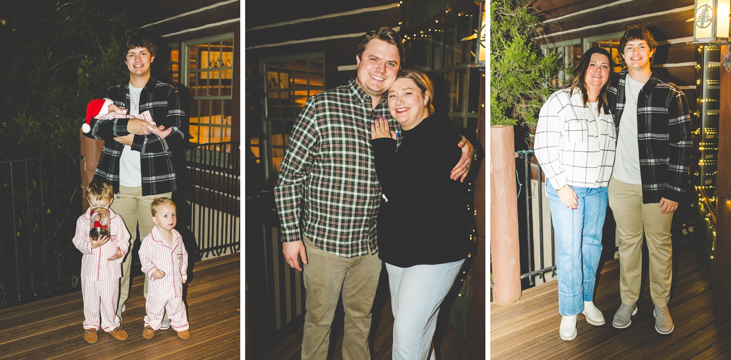 Nostalgic Christmas Family Photographs in Branson