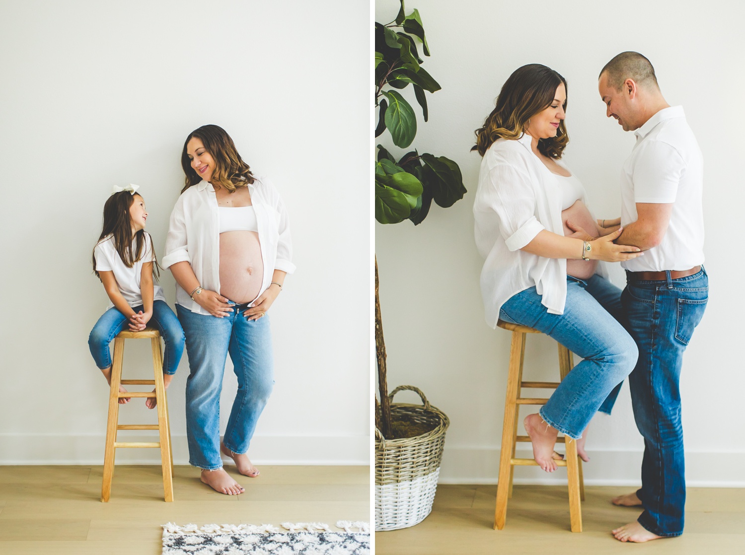 relaxed lifestyle maternity photographs in Northwest Arkansas